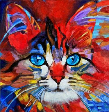 Original Modern Animal Painting by Mallo Rosso