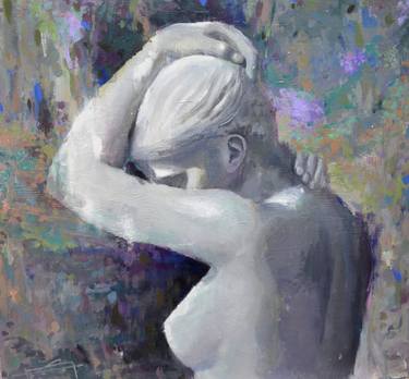 Original Women Paintings by Juan Del Campo