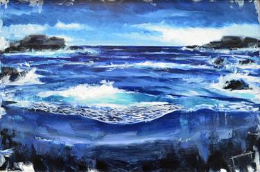 Original Figurative Seascape Paintings by Juan Del Campo