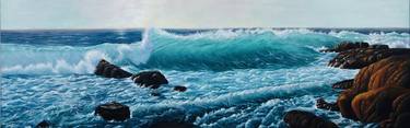 Print of Seascape Paintings by SHRUTHI CHALLANI