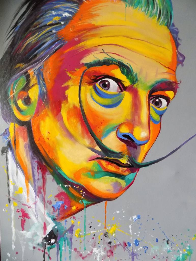 salvador dali portrait painting