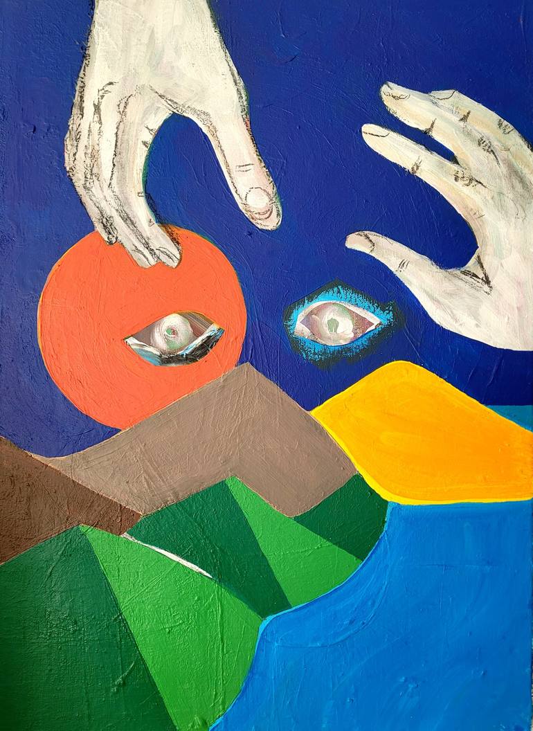 The Future Painting by Christian Strickler Saatchi Art