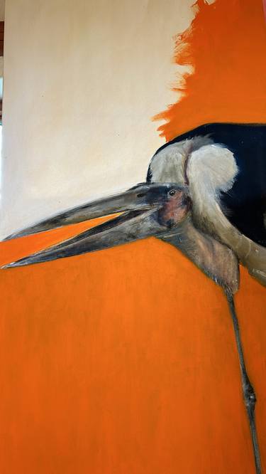 Lucy the Marabou Stork thumb