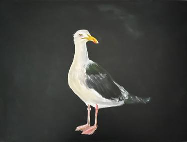 Original Figurative Animal Paintings by anna lockwood