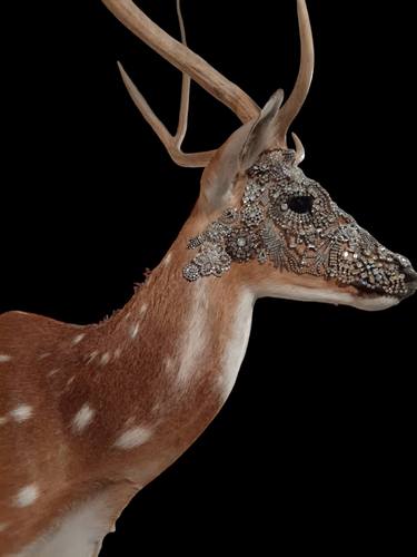 Original Art Deco Animal Sculpture by Kimberly Sasser