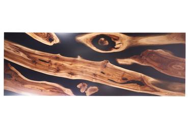 The Birth of the World Ancient Walnut Roots Modern Table thumb
