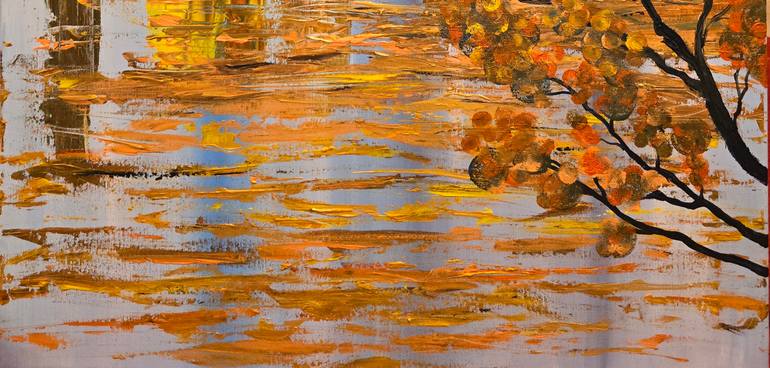 Original Contemporary Abstract Painting by Mihaela Bozariu