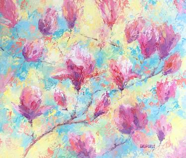 Print of Abstract Expressionism Garden Paintings by OXYPOINT Oxana Kravtsova