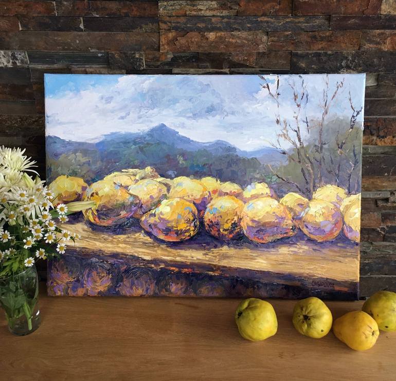 Original Fine Art Still Life Painting by OXYPOINT Oxana Kravtsova