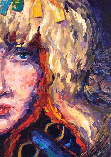 Print of Portraiture Portrait Paintings by OXYPOINT Oxana Kravtsova