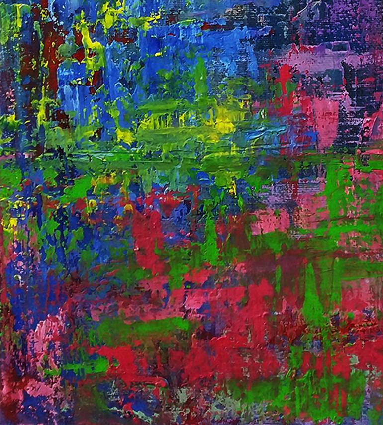 Original Abstract Painting by Zeiko Duka