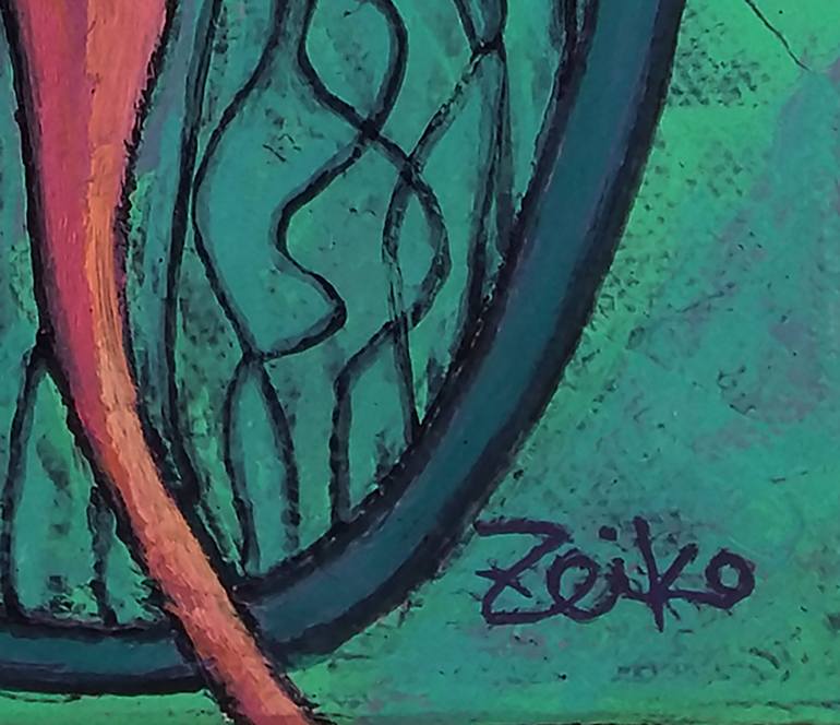 Original Contemporary Abstract Painting by Zeiko Duka