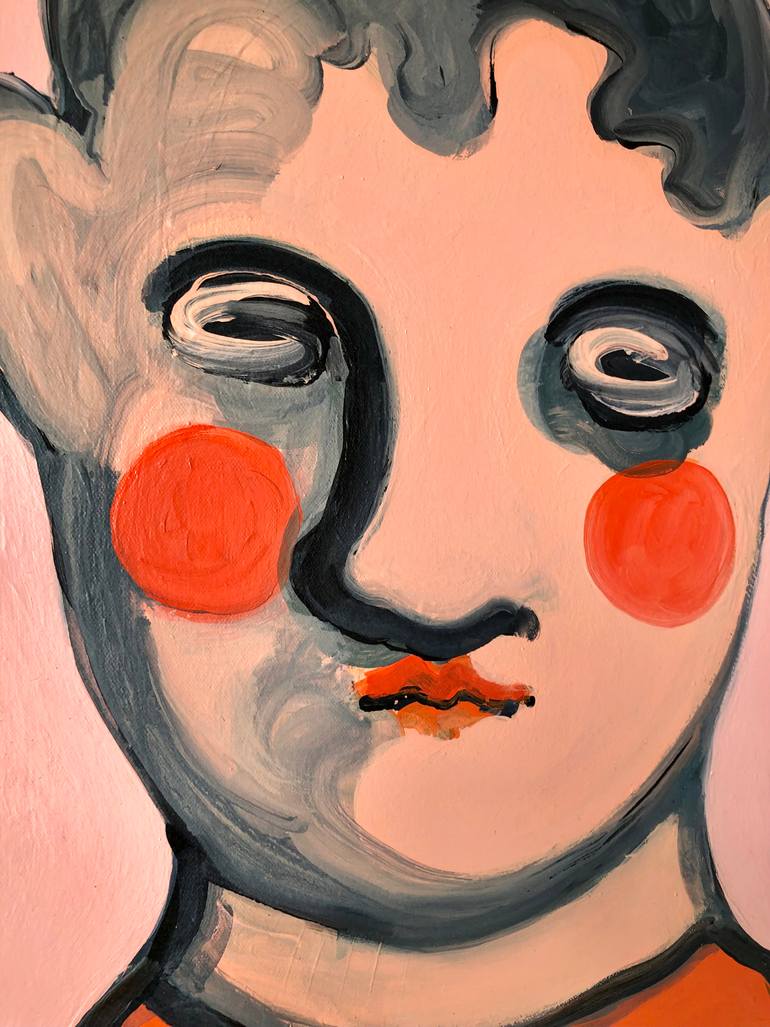 Original Portraiture People Painting by Paulina Archambault