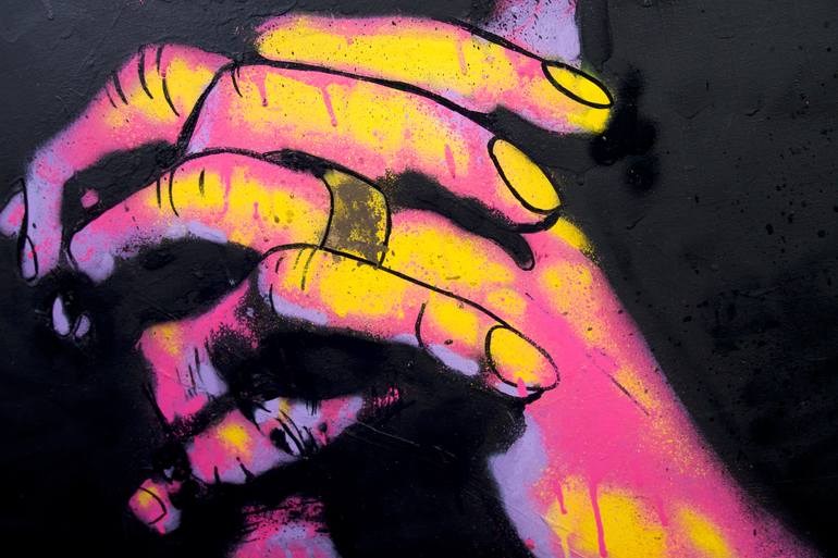 Original Contemporary Abstract Painting by Golden Karats