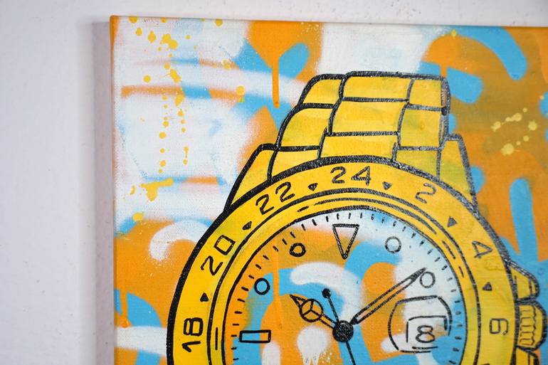 Original Contemporary Abstract Painting by Golden Karats