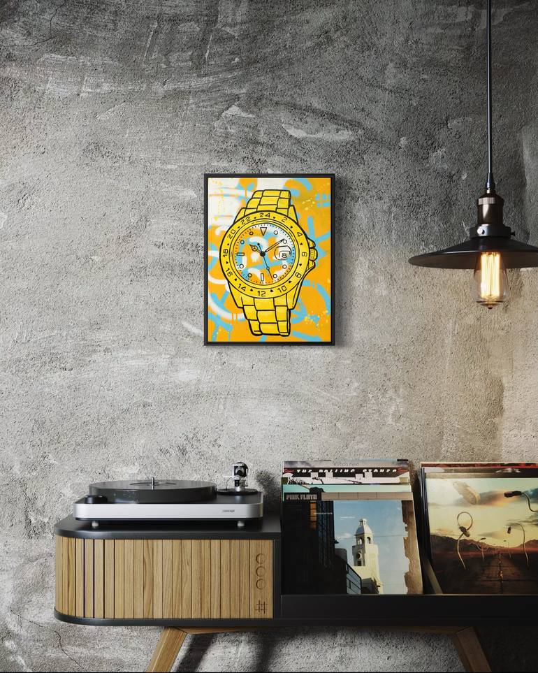 Original Contemporary Abstract Painting by Golden Karats