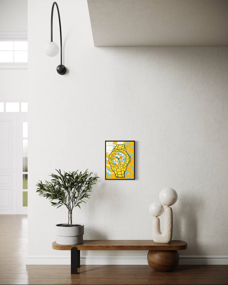 Original Contemporary Abstract Painting by Golden Karats