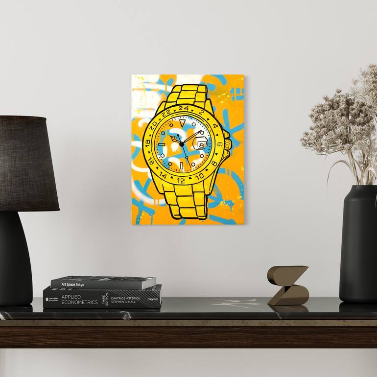 Original Contemporary Abstract Painting by Golden Karats