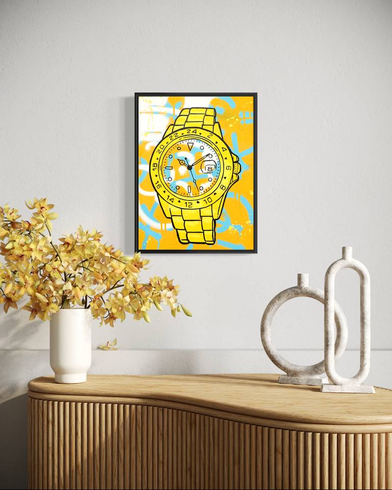 Original Contemporary Abstract Painting by Golden Karats