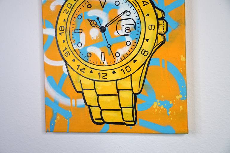 Original Contemporary Abstract Painting by Golden Karats