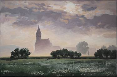 Original Landscape Paintings by Marjeta Kovačič