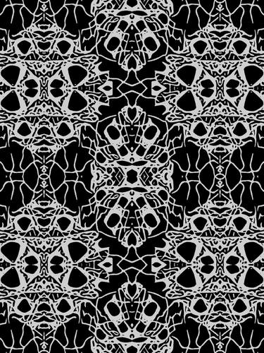 Print of Patterns Digital by Filza Khan