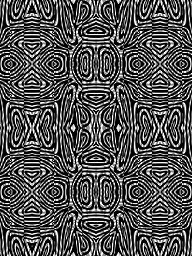 Print of Patterns Digital by Filza Khan
