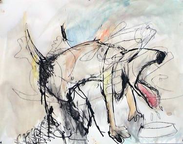 Print of Abstract Expressionism Animal Paintings by Giovanna Feola