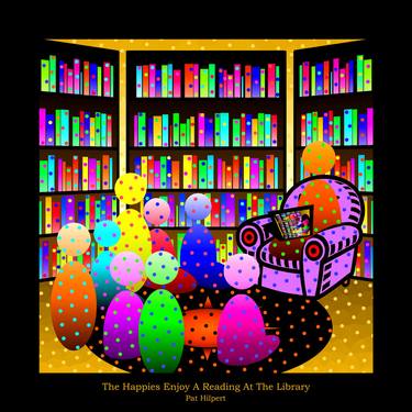 The Happies Enjoy A Reading At The Library thumb
