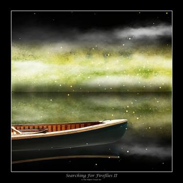 Print of Abstract Boat Digital by Patricia Hilpert