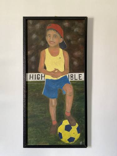 Print of Figurative Children Paintings by Anoop Ayilath