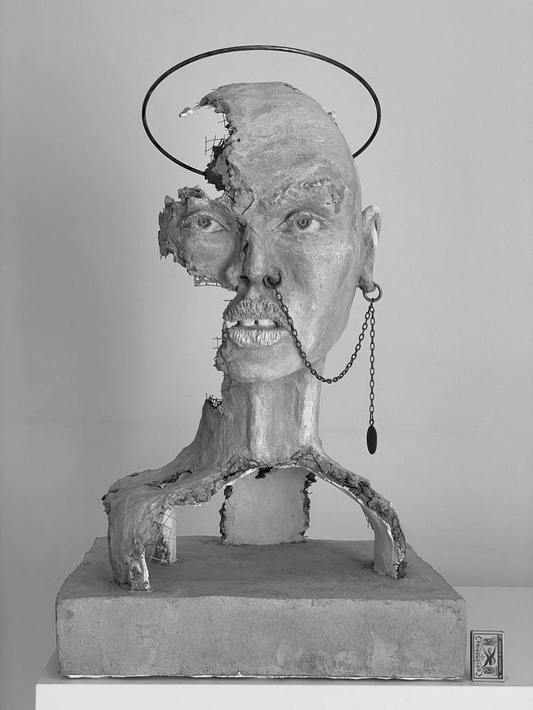 Original People Sculpture by Mikael Petri