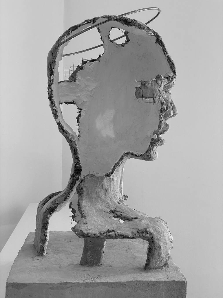 Original People Sculpture by Mikael Petri