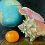 Conch with Tangerine and Globe