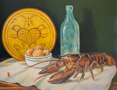 Original Classicism Seascape Paintings by Edith Bingham