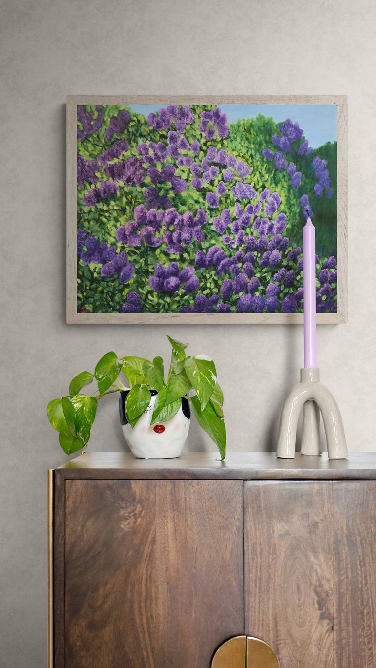 Original Impressionism Floral Painting by Irina Gauss