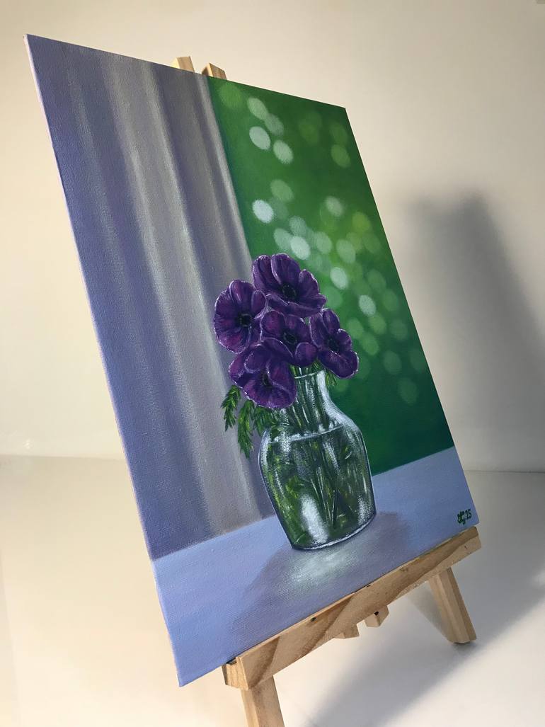 Original Impressionism Botanic Painting by Irina Gauss