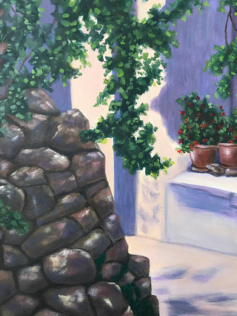 Original Impressionism Travel Painting by Irina Gauss