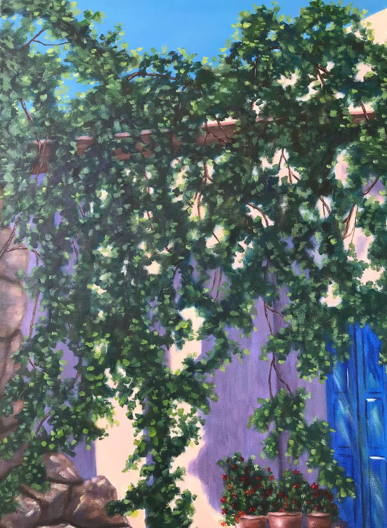 Original Impressionism Travel Painting by Irina Gauss