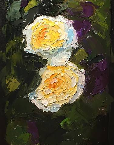 Original Expressionism Floral Paintings by Andrew Petterson