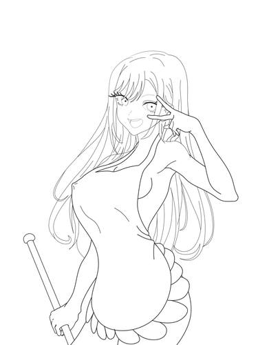 uproon kitagawa marin (no coloring) thumb