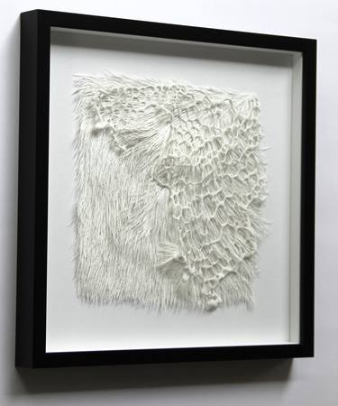 Original Minimalism Abstract Sculpture by Oksana Bergen
