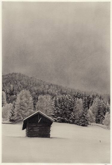 Mountain Hut n°2 (Snow Covered) thumb