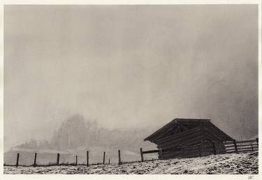 Original Documentary Landscape Drawings by Rik Reimert