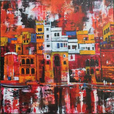 Original Architecture Paintings by Mamta Malhotra