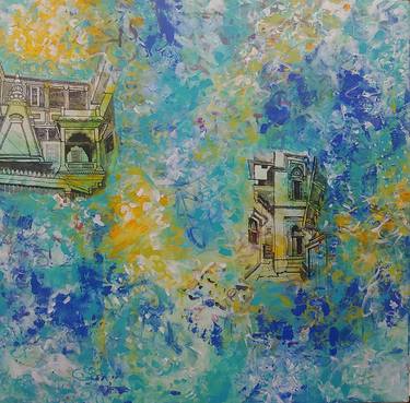 Original Expressionism Abstract Paintings by Mamta Malhotra