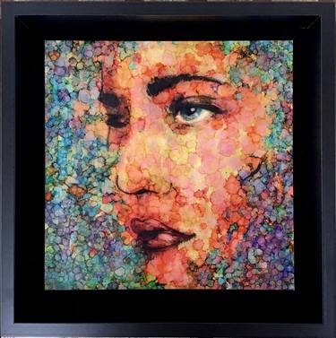 Original Impressionism Women Paintings by Nataša Gregorič