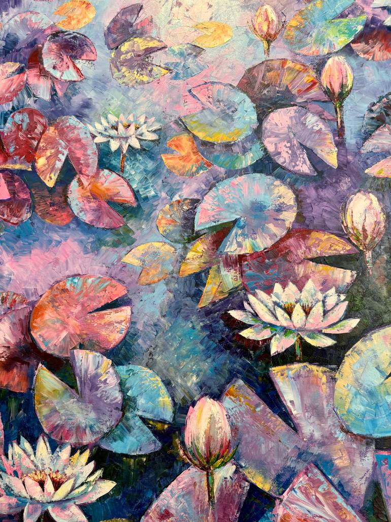 Original Contemporary Landscape Painting by Natalia Rozhdestvenskaya