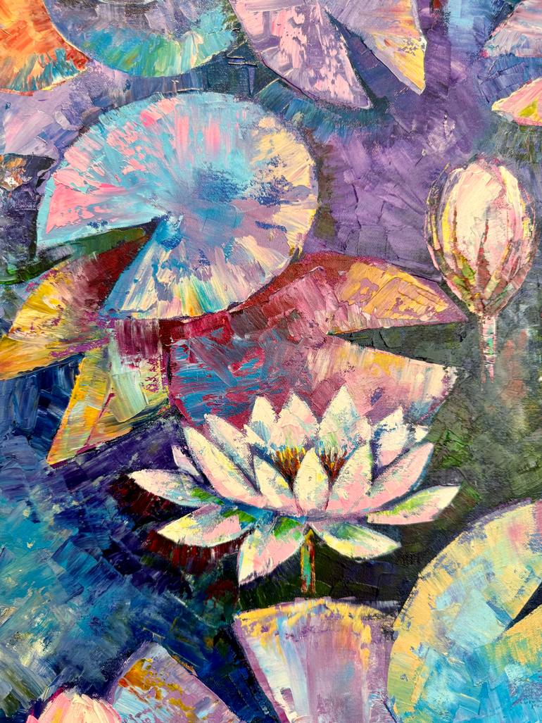 Original Contemporary Landscape Painting by Natalia Rozhdestvenskaya