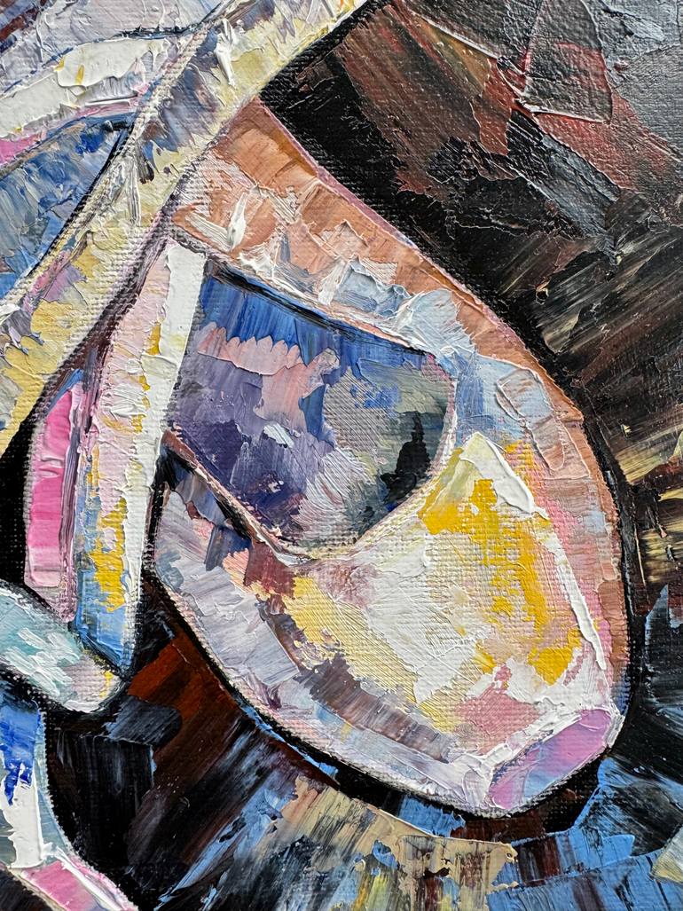 Original Art Deco Fashion Painting by Natalia Rozhdestvenskaya